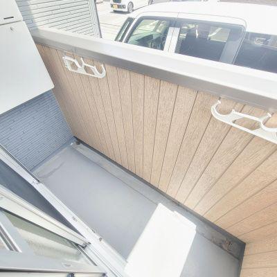 バルコニー　※写真は別号室のものですので現状優先とさせていただきます