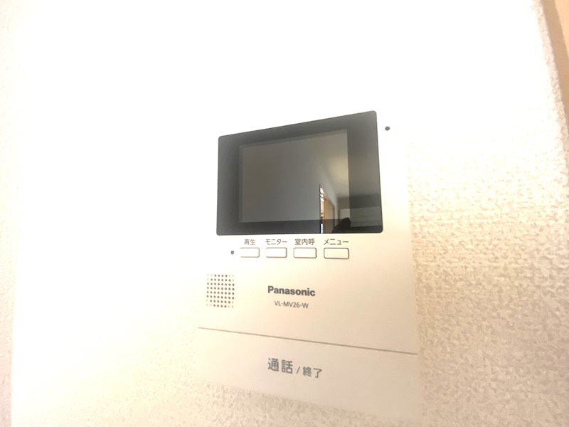 セキュリティ　TVモニターホン※他号室の参考写真となります
