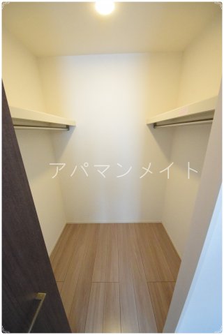 収納　大きなスペースがあり、収納には困りません