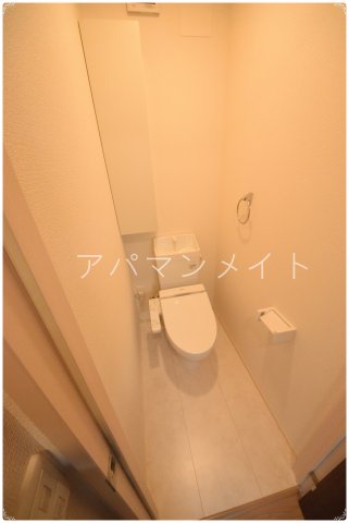 トイレ　ゆったりとした空間のトイレです