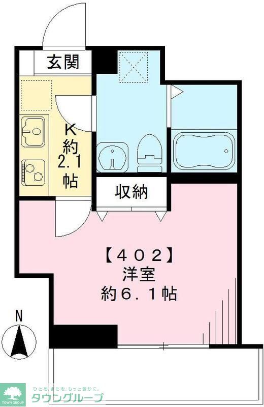 pinvillage大井町の間取り写真