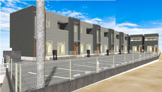 建物外観　完成予想図