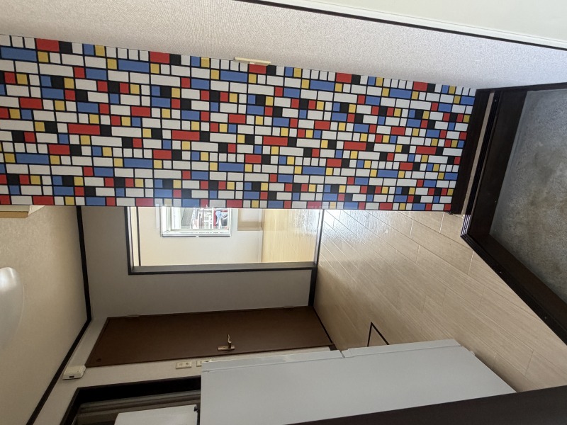 玄関　玄関を開けると・・・映えます。