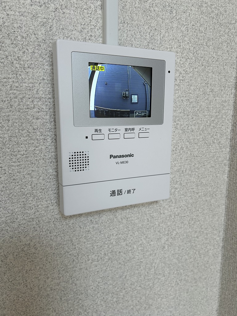 セキュリティ　モニター付きインターホン