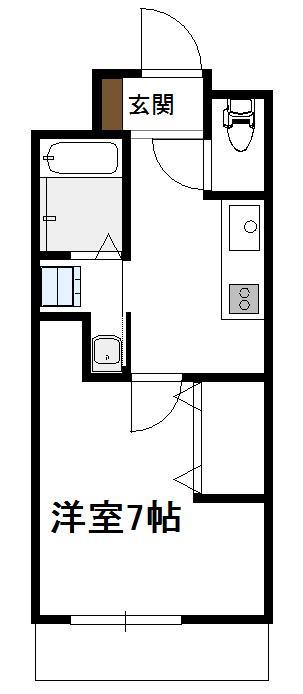 映光マンションの間取り