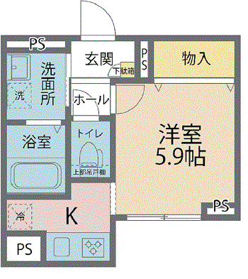 soilの間取り