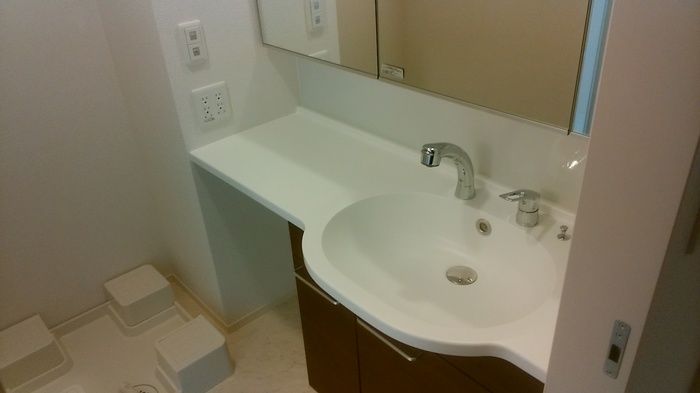 洗面設備　＊同社施工によるイメージ写真