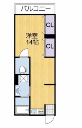 姫路市手柄のマンションの間取り