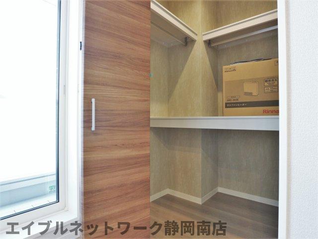 収納　大きなスペースがあり、収納には困りません