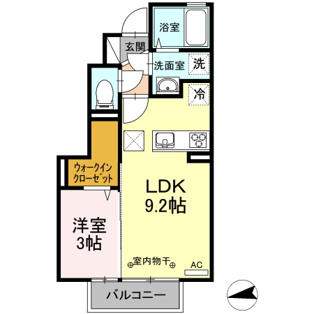 ナツドルーニの間取り