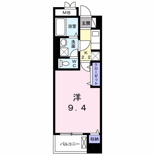 グランコート国府の間取り