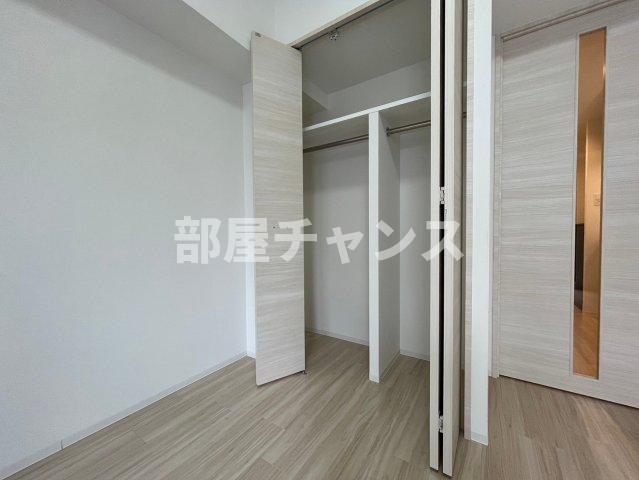 収納　たっぷりとした収納スペースです