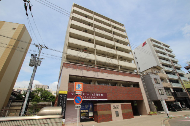 大阪市阿倍野区松崎町のマンションの建物外観