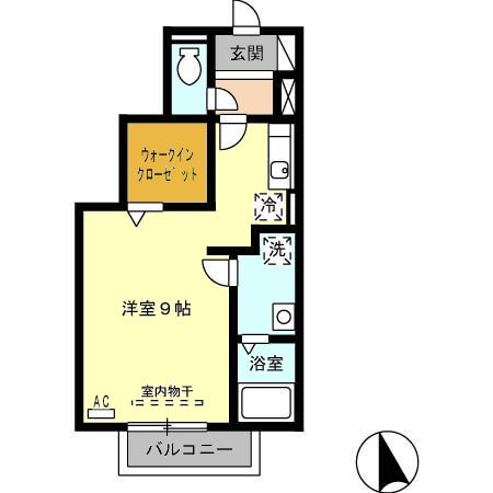 コンフォート高山の間取り