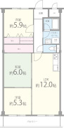 【リーヴァ三日市の間取り】