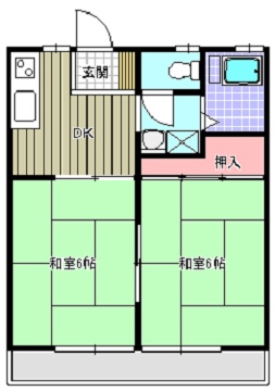 サンハイツ塩谷の間取り