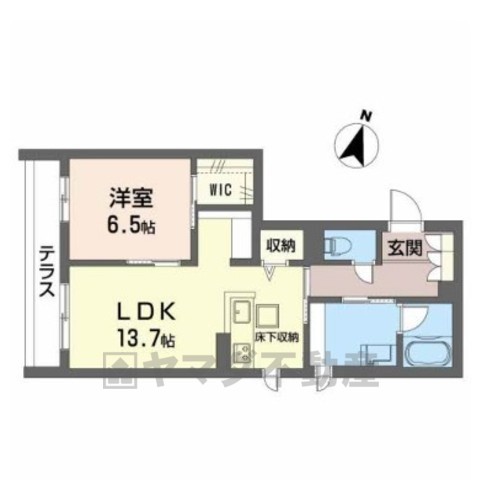 ヴァンベール西緑丘の間取り