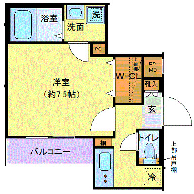 ディアレイシャス池尻大橋の間取り