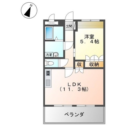 ベルメゾン久原(久原)の間取り