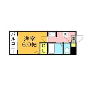 糟屋郡新宮町美咲のマンションの間取り