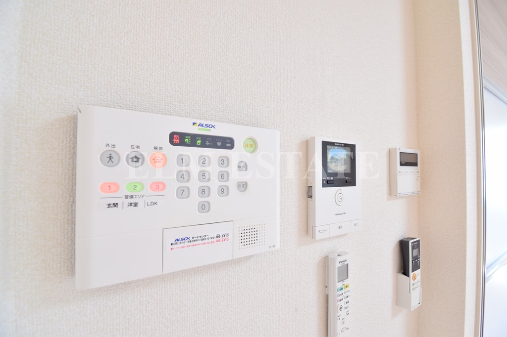 セキュリティ　同一物件別部屋の写真になります。