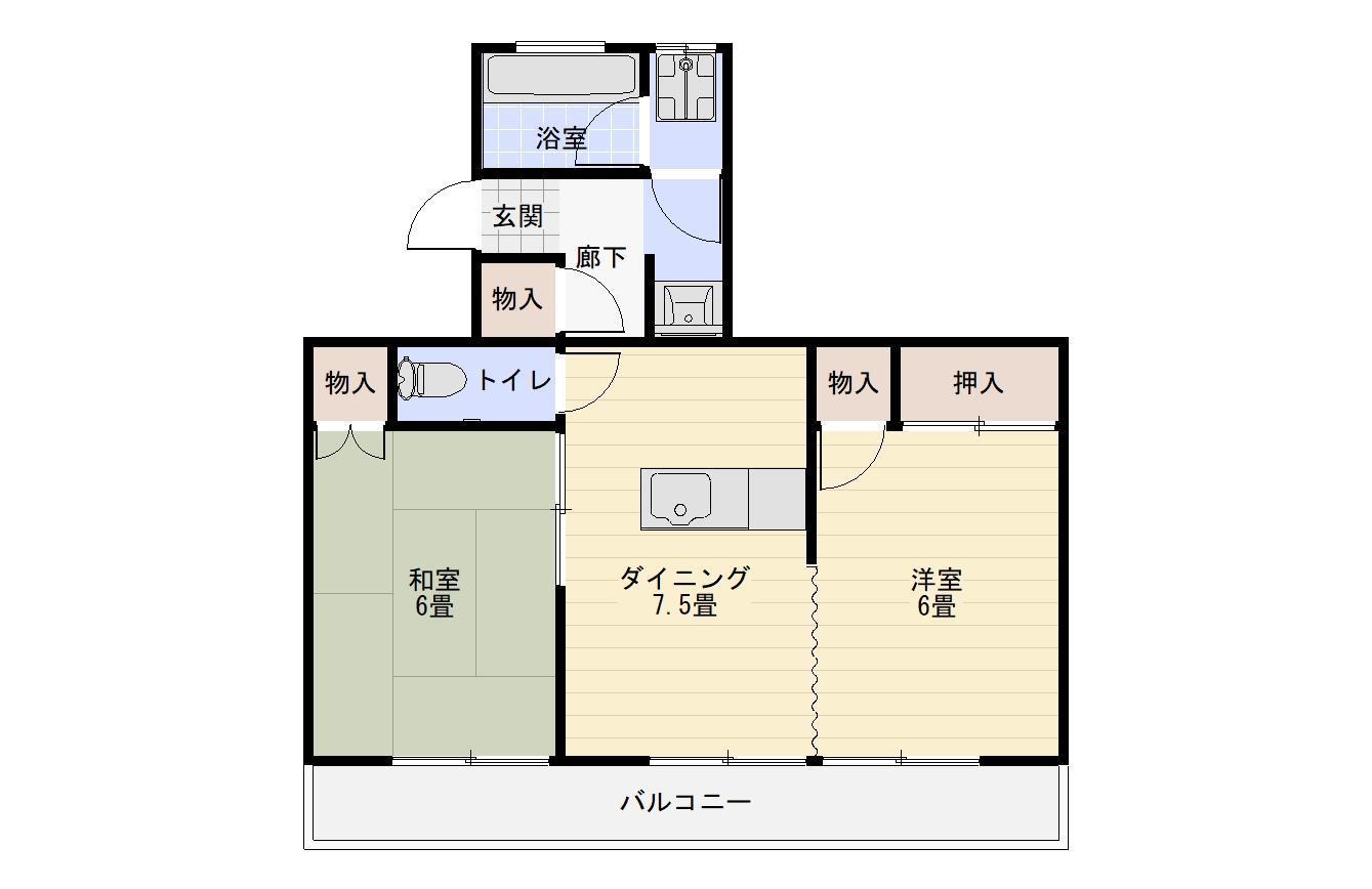 ルーメンビル２の間取り