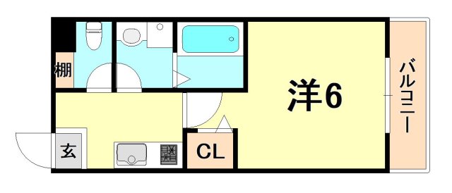 ラヴィベール兵庫の間取り