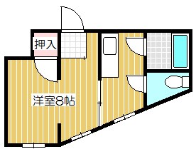 ジュネス東條の間取り