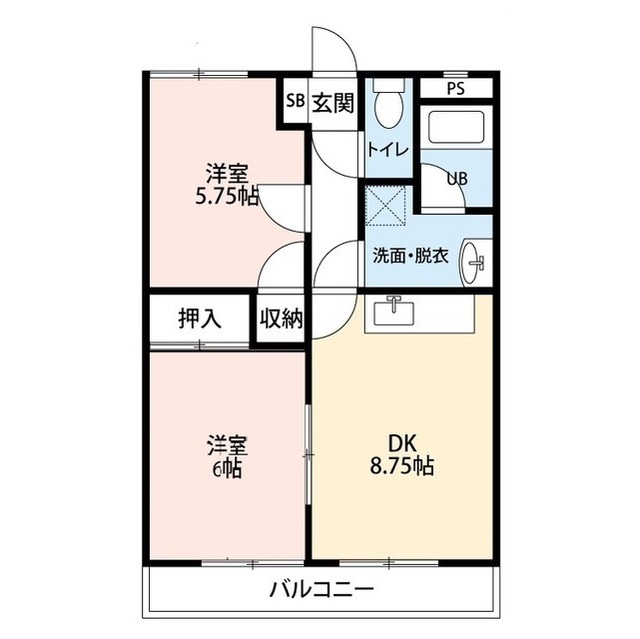 メゾンスコレーIIの間取り