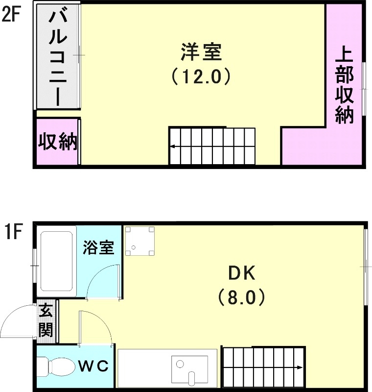 菊池アパートの間取り