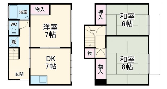 大和東テラスの間取り