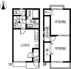 ＤＵＰＬＥＸ国王５７５の間取り