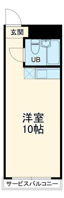 瀬戸市高根町のマンションの間取り