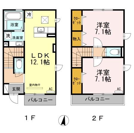 ウィステリアの間取り