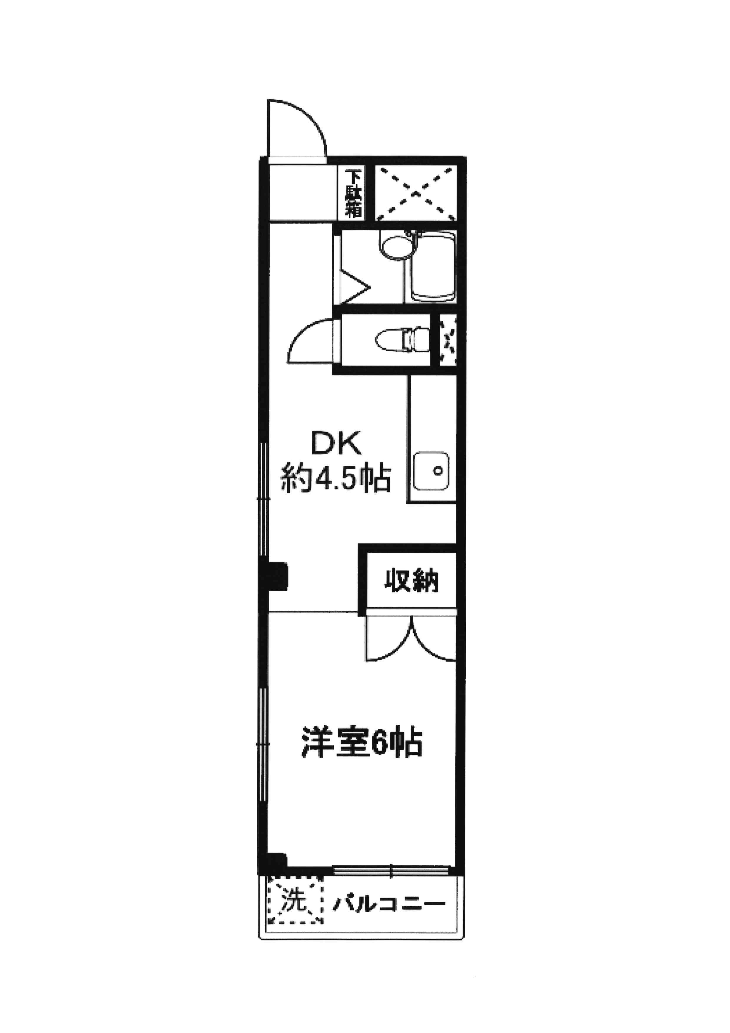 りんごビルの間取り