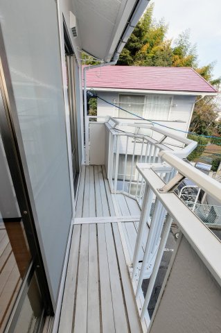 バルコニー　ルビーハイツ202号室