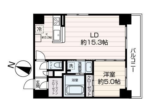 S-RESIDENCE円山鳥居前の間取り