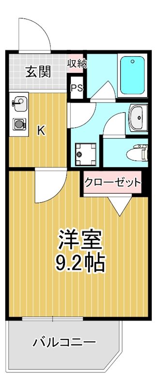 BUENA東大通の間取り