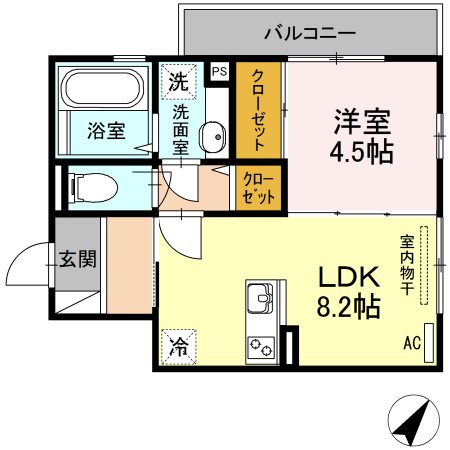 マノワールヤエの間取り