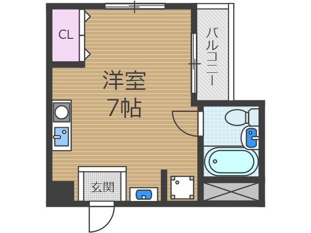 ヤンディ2の間取り