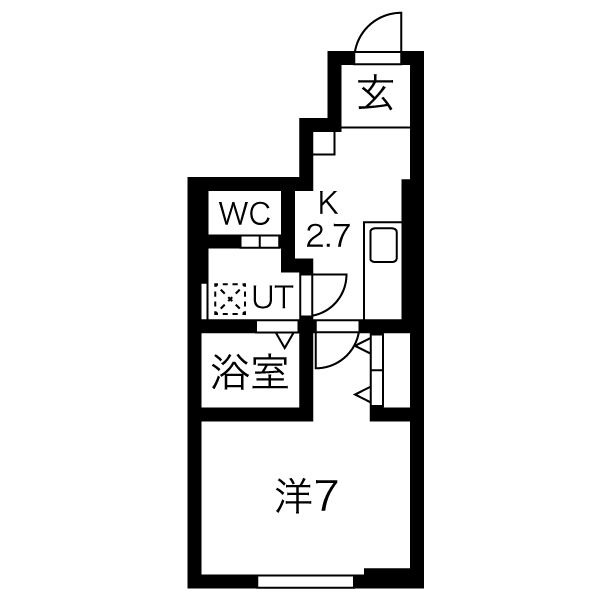 RESI大沢川原IIの間取り