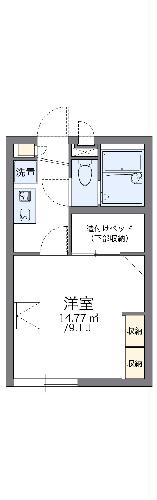 レオパレス太陽の間取り