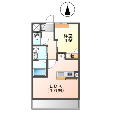 プランドール・KII（prendre・KII）の間取り