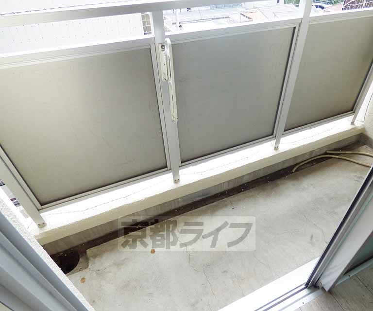 バルコニー　洗濯物もしっかり干せます