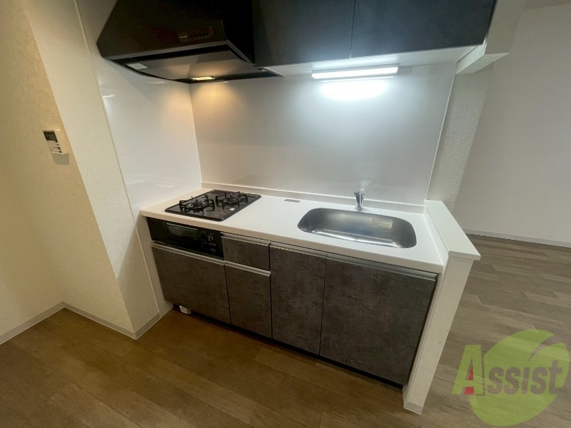 キッチン　システムキッチンなので、すぐお料理に使えます！