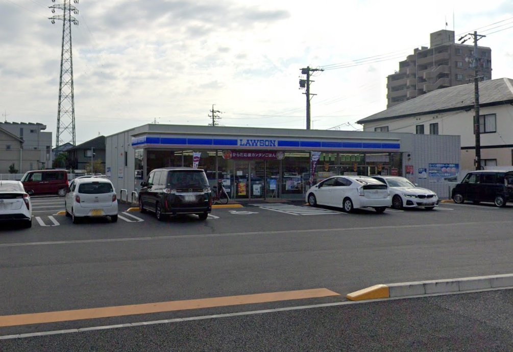 コンビニ　ローソン　浜松十軒町店（コンビニ）まで500m