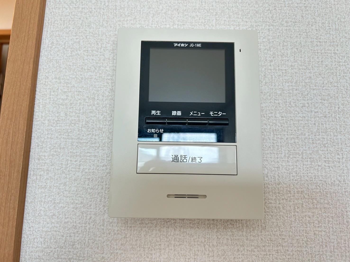 セキュリティ　モニタ付インターホン