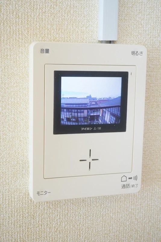 セキュリティ　来客時に便利なＴＶモニターホン