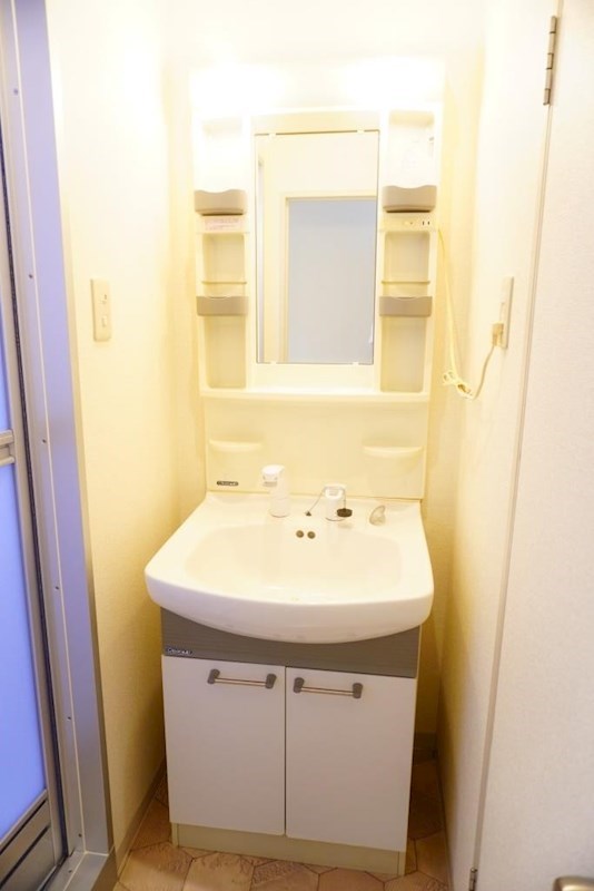 洗面設備　お掃除にも便利なシャワードレッサー