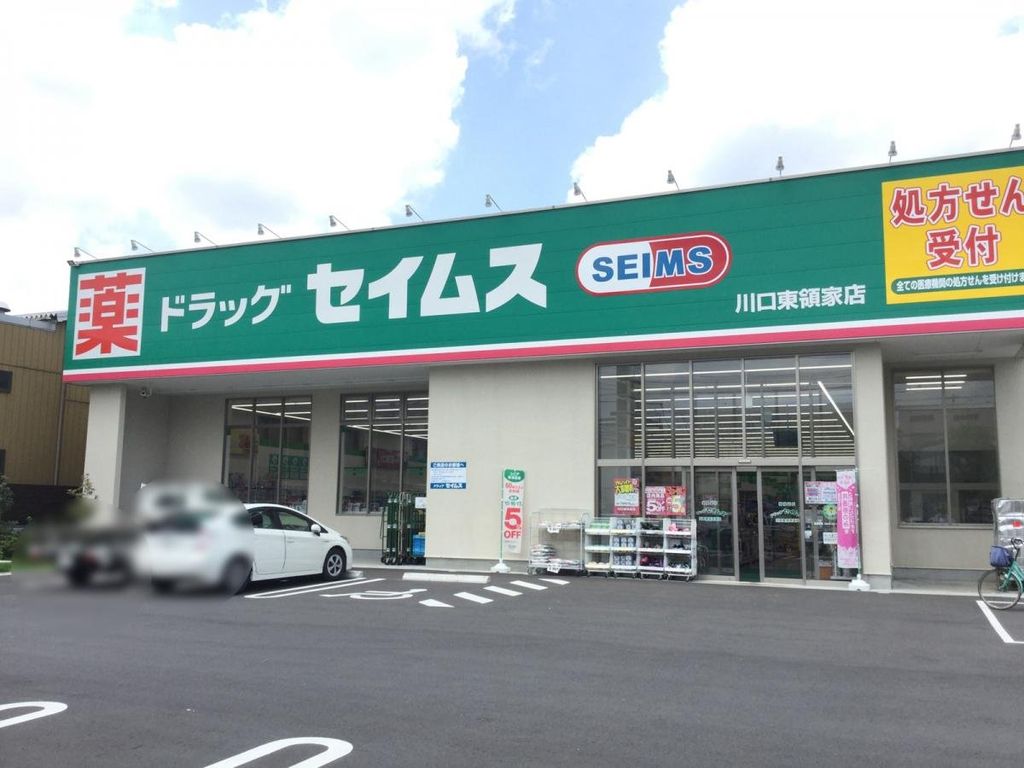 ドラックストア　ドラッグセイムス川口東領家店（ドラッグストア）まで590m